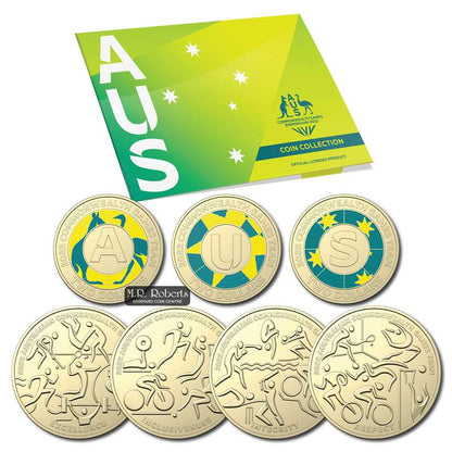 2022 Commonwealth Games Birmingham Australian Team Coin Collection - Mastercoins