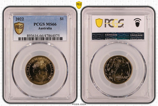 2022 MOR $1 Dollar PCGS MS66 - Mastercoins