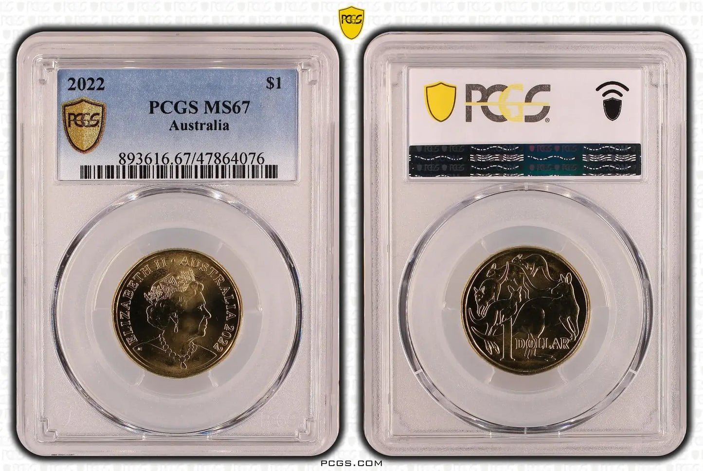 2022 MOR $1 Dollar PCGS MS67 - Mastercoins