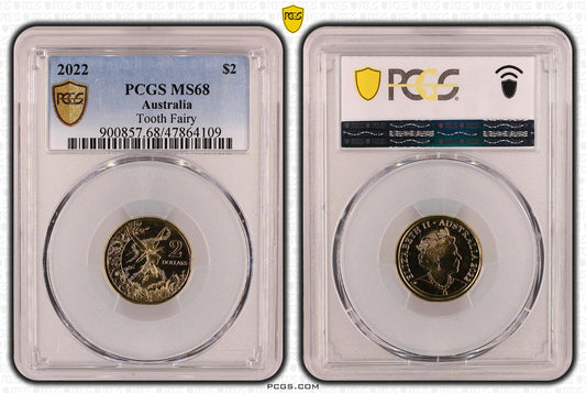 2022 Tooth Fairy $2 Dollar PCGS MS68 - Mastercoins