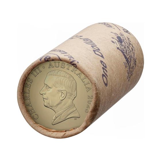 2023 $1 King Charles III Effigy Coin - Original RAM Roll (20 Coins) - Mastercoins
