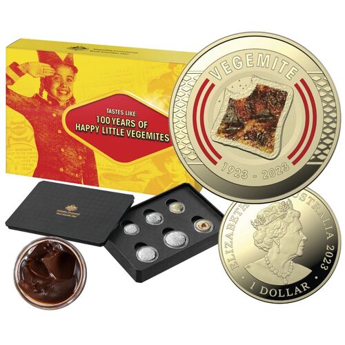 
2023 Australian Proof Mint Set – 100 Years of Happy Little Vegemites