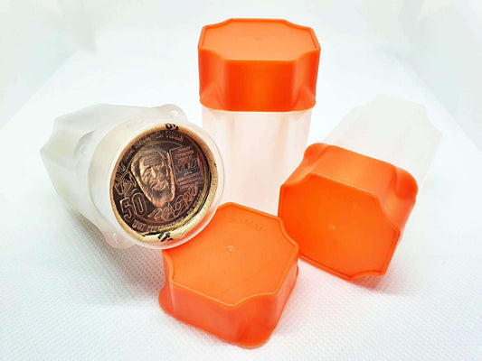 50 Cent Guardhouse Square Coin Tubes - 10 Tubes - Mastercoins