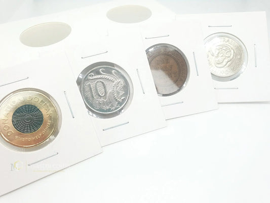 50 Pcs 2x2 27.5mm Staple Coin Holders - Mastercoins