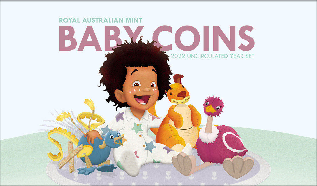 2022 Baby Coins uncirculated year set
