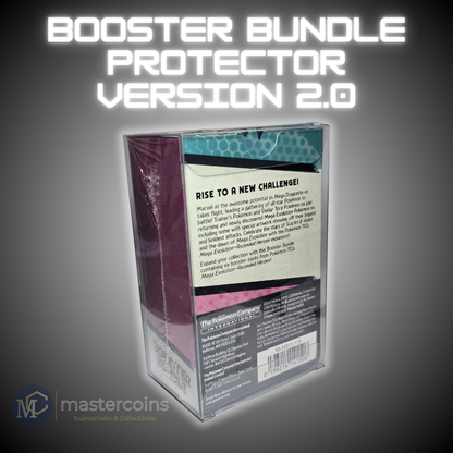 Pokemon Booster Bundle Version 2.0 Premium Clear Protector (Extra Thick) Mastercoins