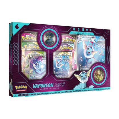 Pokémon TCG: Vaporeon VMAX, Jolteon VMAX & Flareon VMAX Premium Collections (Set of 3) Mastercoins
