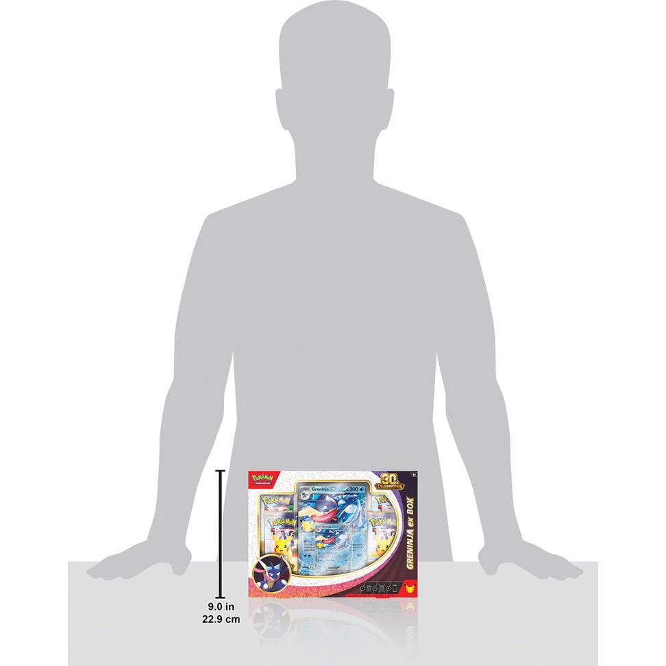Pokémon TCG: 30th Celebration Pokémon ex Box - Greninja ex Scale