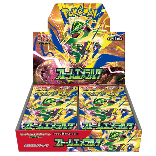 Pokémon TCG: MEGA Storm Emeralda M6 Booster Box (Japanese)