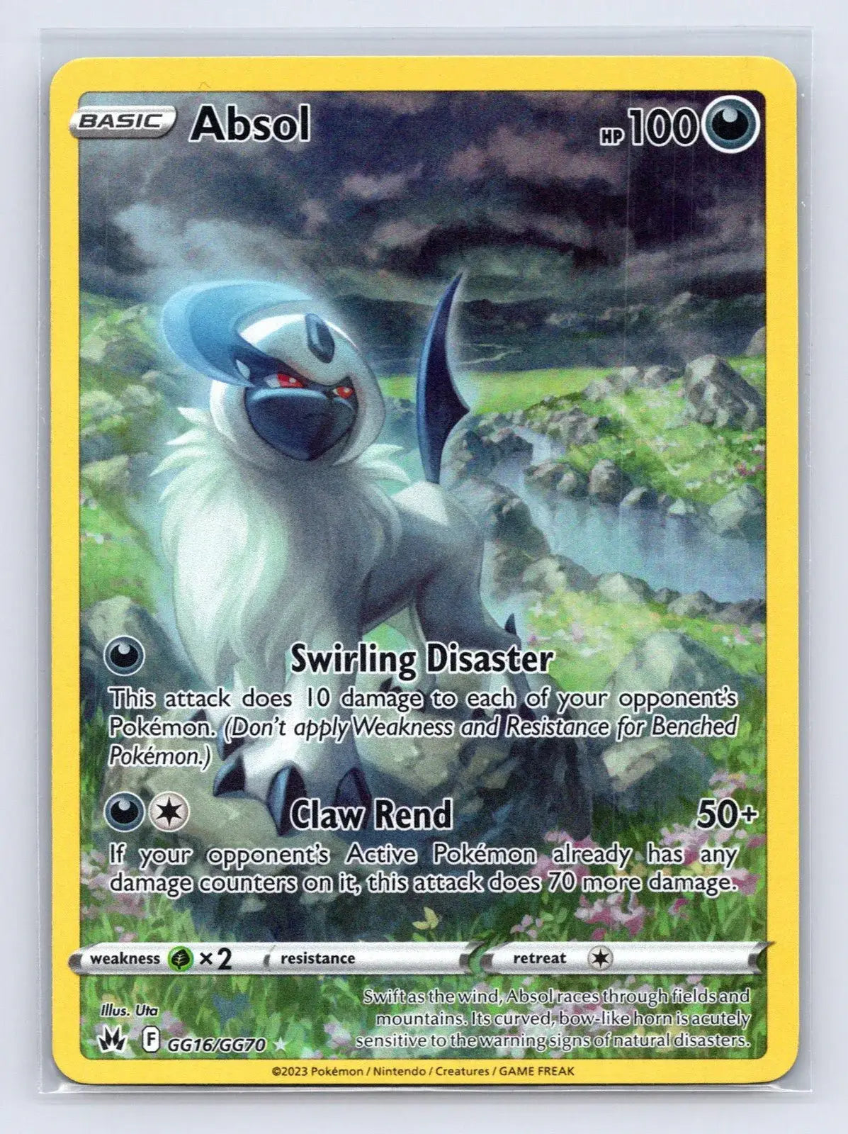 Absol GG16/GG70 Crown Zenith Galarian Gallery Pokemon NM - Mastercoins