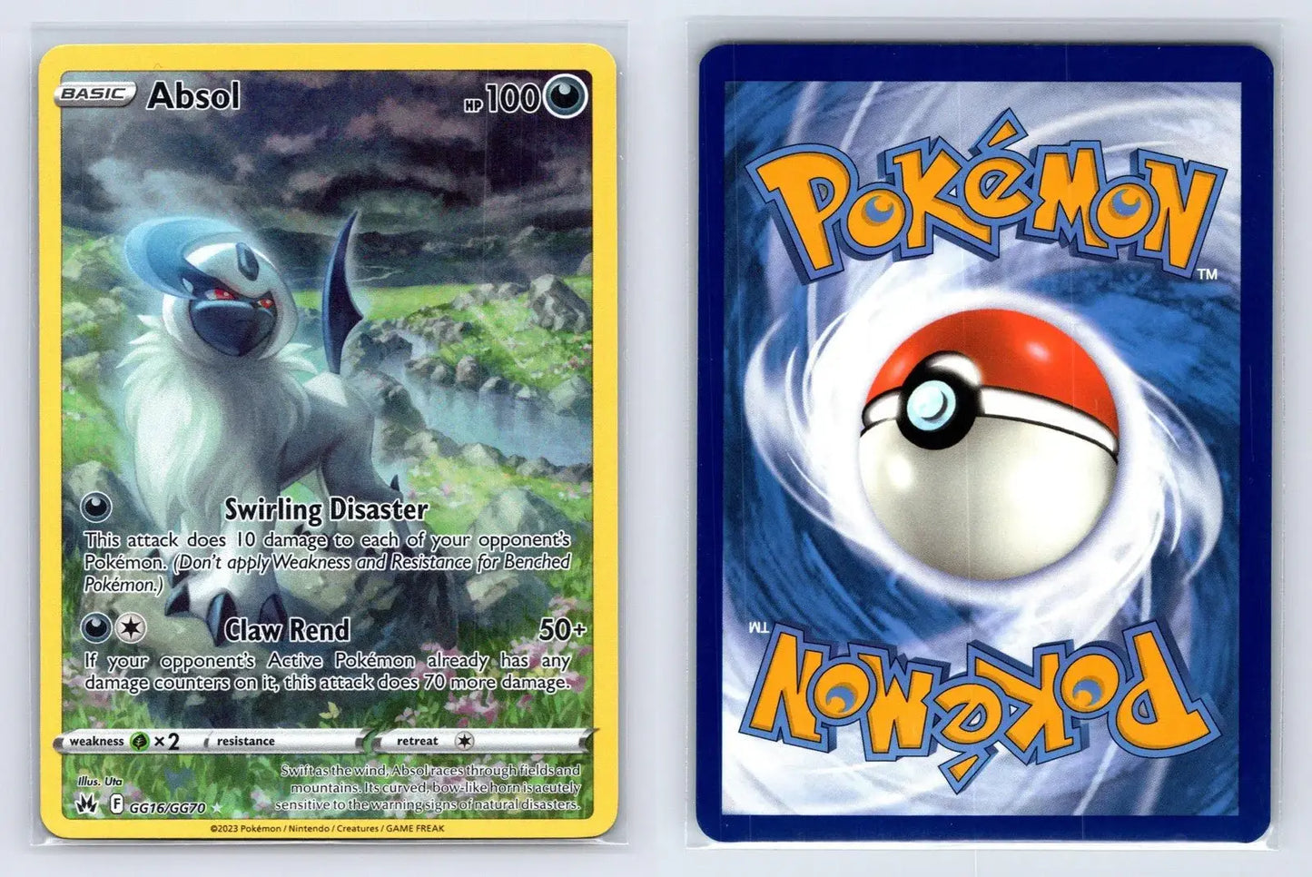 Absol GG16/GG70 Crown Zenith Galarian Gallery Pokemon NM - Mastercoins