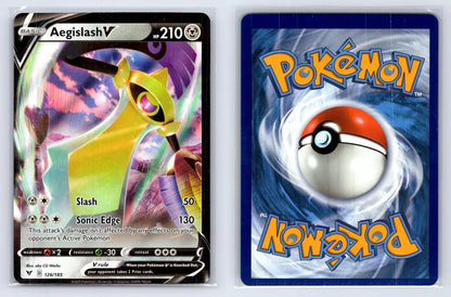 Aegislash V 126/185 Vivid Voltage Pokemon NM - Mastercoins