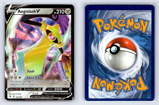 Aegislash V 126/185 Vivid Voltage Pokemon NM - Mastercoins
