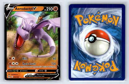 Aerodactyl V 092/196 Lost Origin Pokemon NM - Mastercoins