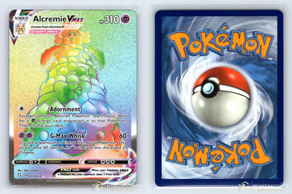Alcremie VMAX 073/072 Shining Fates Pokemon NM - Mastercoins
