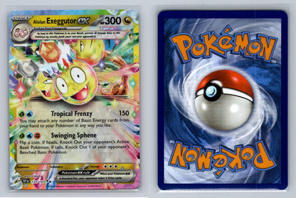 Alolan Exeggutor EX 133/191 Surging Sparks - Mastercoins