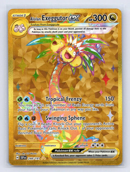 Alolan Exeggutor ex 248/191 Surging Sparks Pokemon NM - Mastercoins