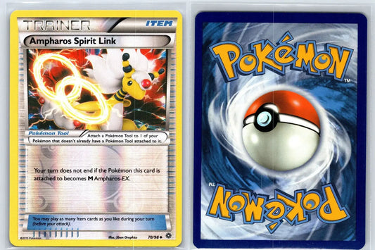 Ampharos Spirit Link 70/98 Reverse Holo Ancient Origins Pokemon NM - Mastercoins