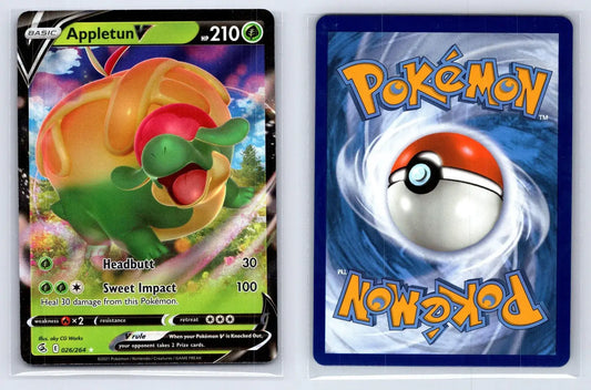 Appletun V 026/264 Fusion Strike Pokemon NM - Mastercoins