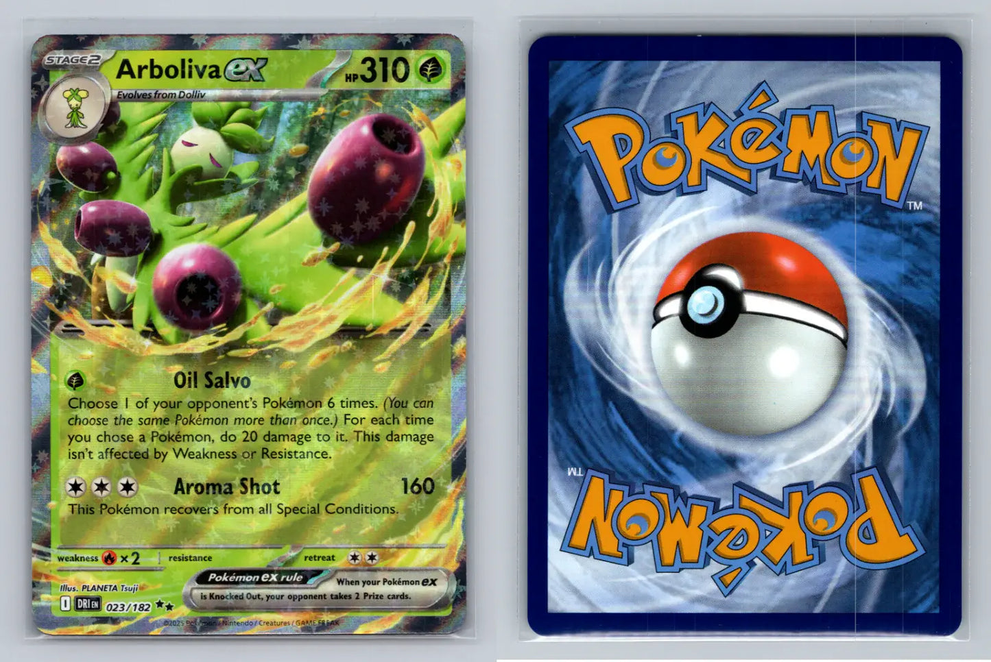 Arboliva ex 023/182 Destined Rivals Double Rare - Mastercoins