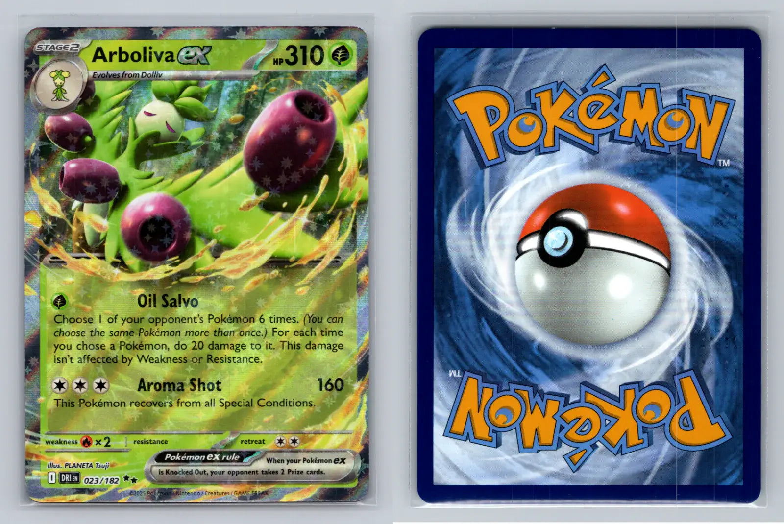 Arboliva ex 023/182 Destined Rivals Double Rare - Mastercoins