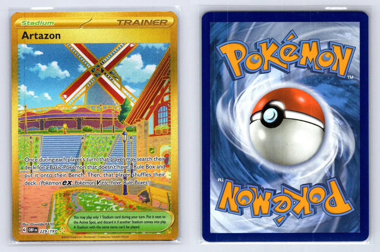 Artazon 229/197 Obsidian Flames Pokemon NM - Mastercoins
