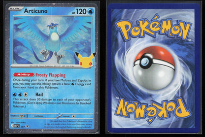Articuno (30th Celebration) 097 ME: Mega Evolution Promo Promo NM - Mastercoins