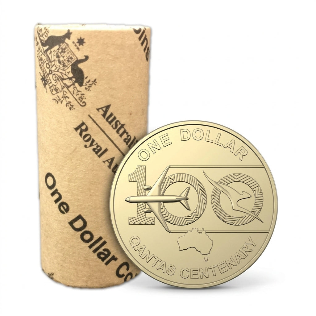 2020 $1 Qantas Centenary RAM roll