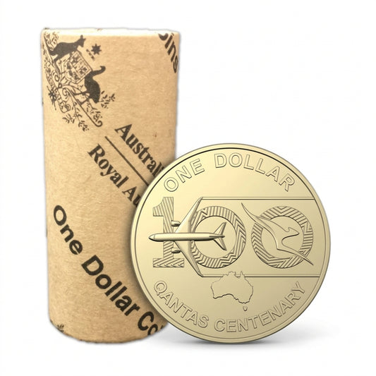 2020 $1 Qantas Centenary RAM roll