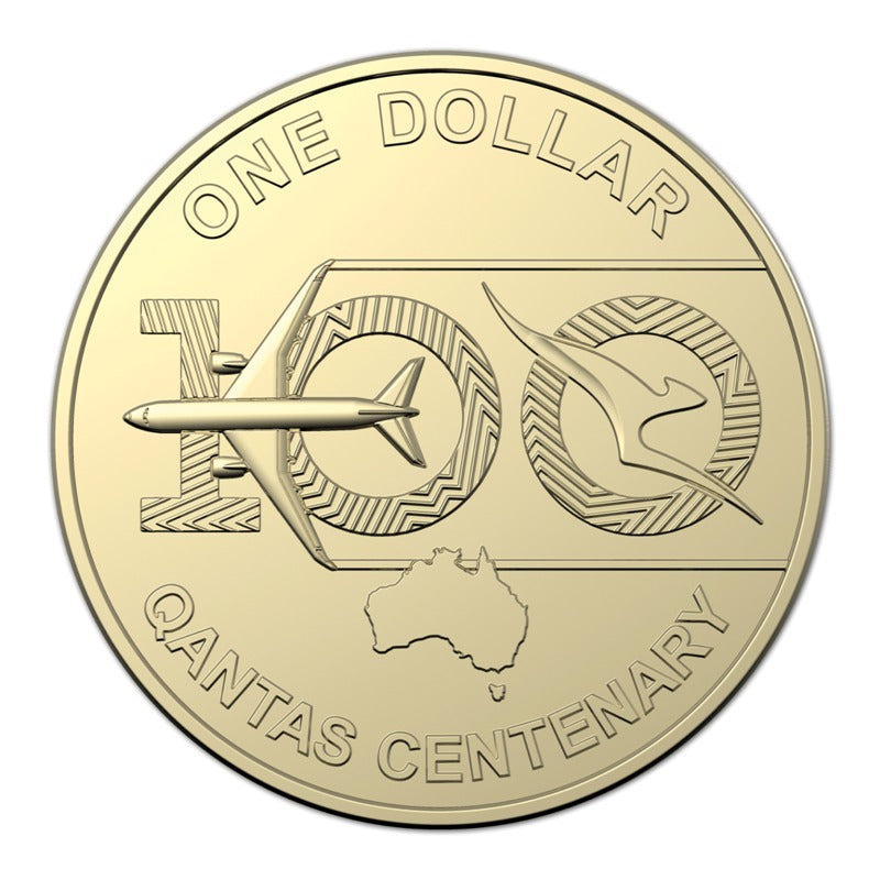 2020 $1 Qantas Centenary RAM roll