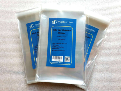 Australian Mint Set Resealable Sleeves - Mastercoins
