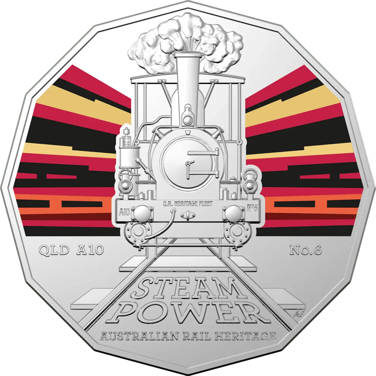 Australian Steam Trains - Full Set of 7 Without Folder - Mastercoins