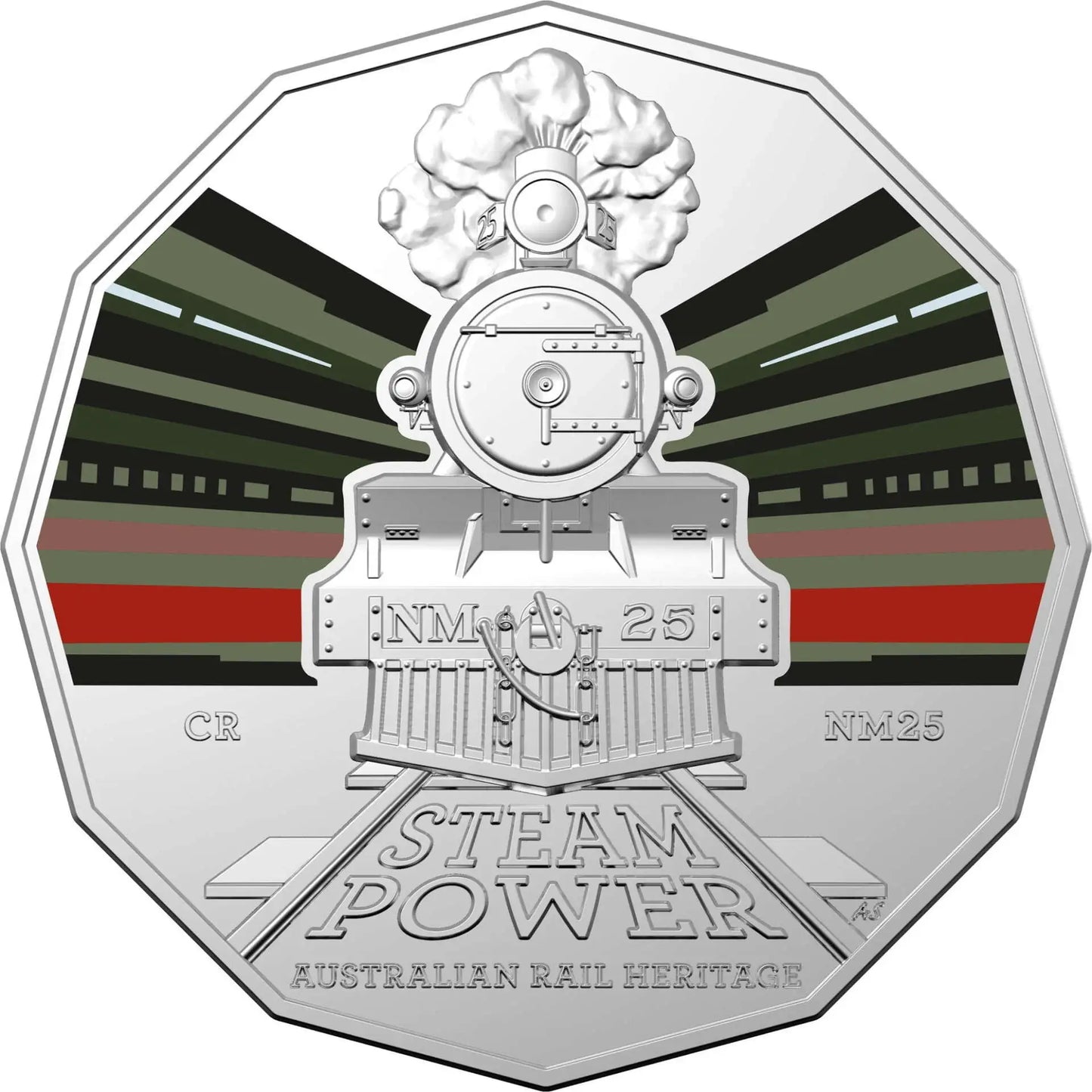 Australian Steam Trains - Set of 3 - NM25, SA No.504, WA W945 - Mastercoins