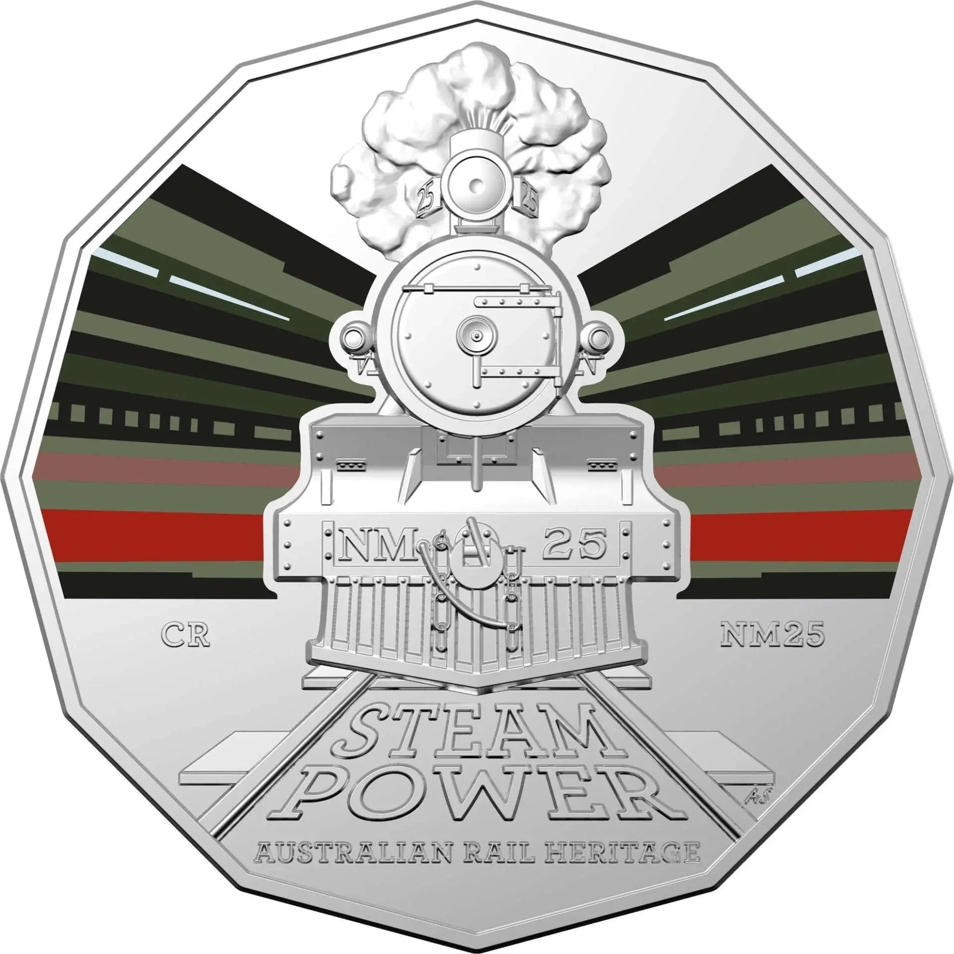 Australian Steam Trains - Set of 3 - NM25, SA No.504, WA W945 - Mastercoins