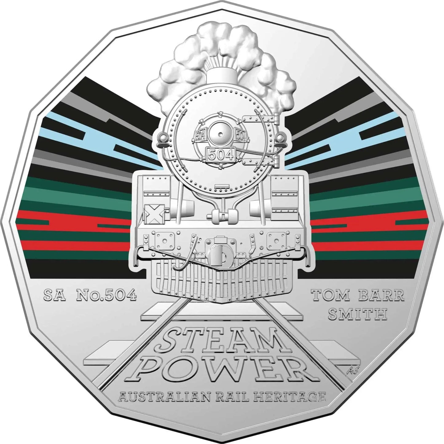 Australian Steam Trains - Set of 3 - NM25, SA No.504, WA W945 - Mastercoins