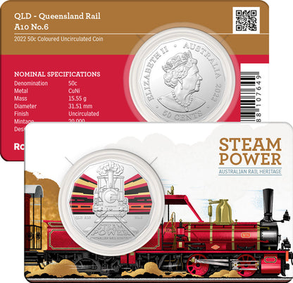 2022 Steam Power seven coin collection