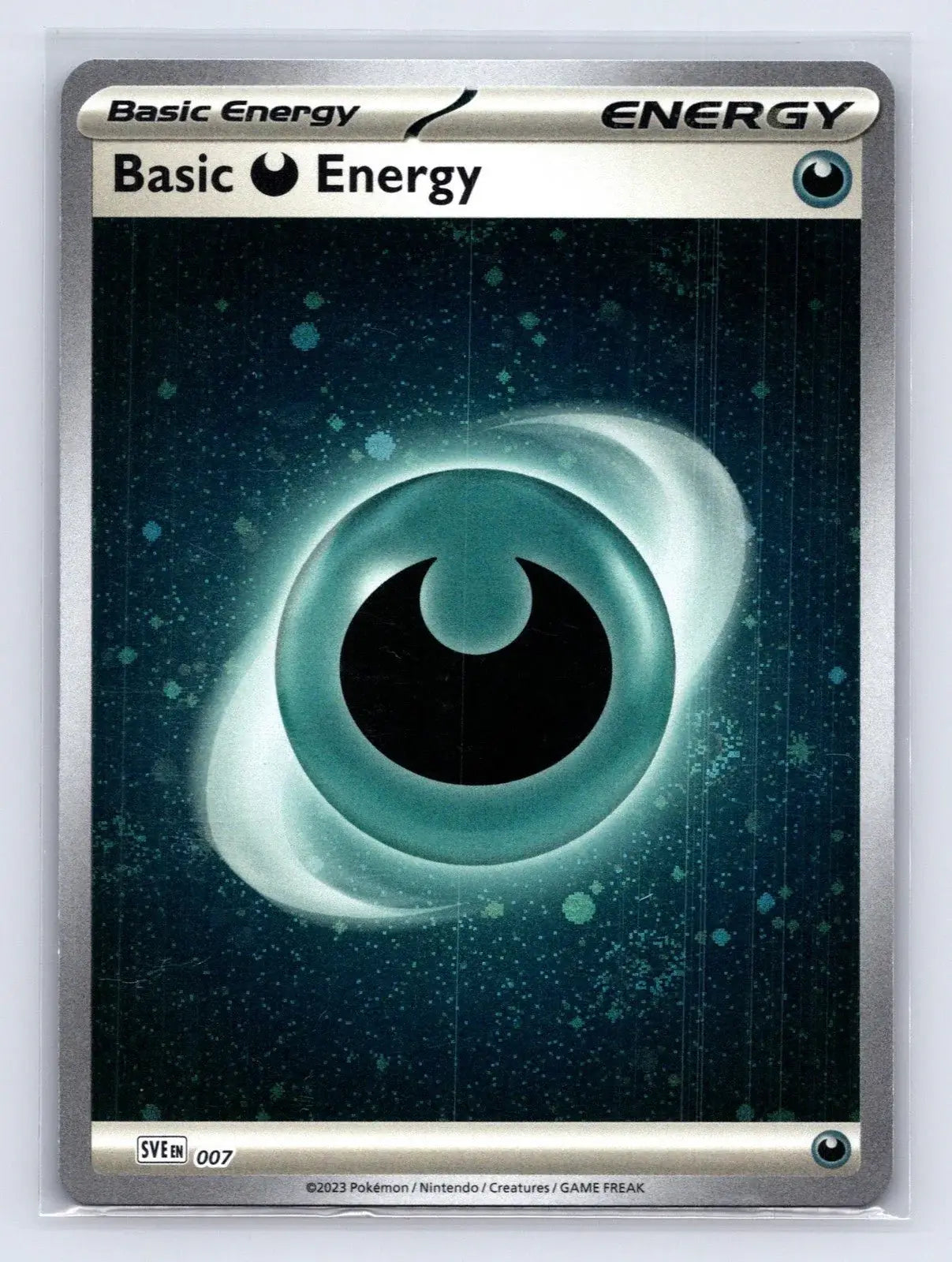 Basic Darkness Energy 007 Scarlet & Violet Energies Pokemon NM - Mastercoins