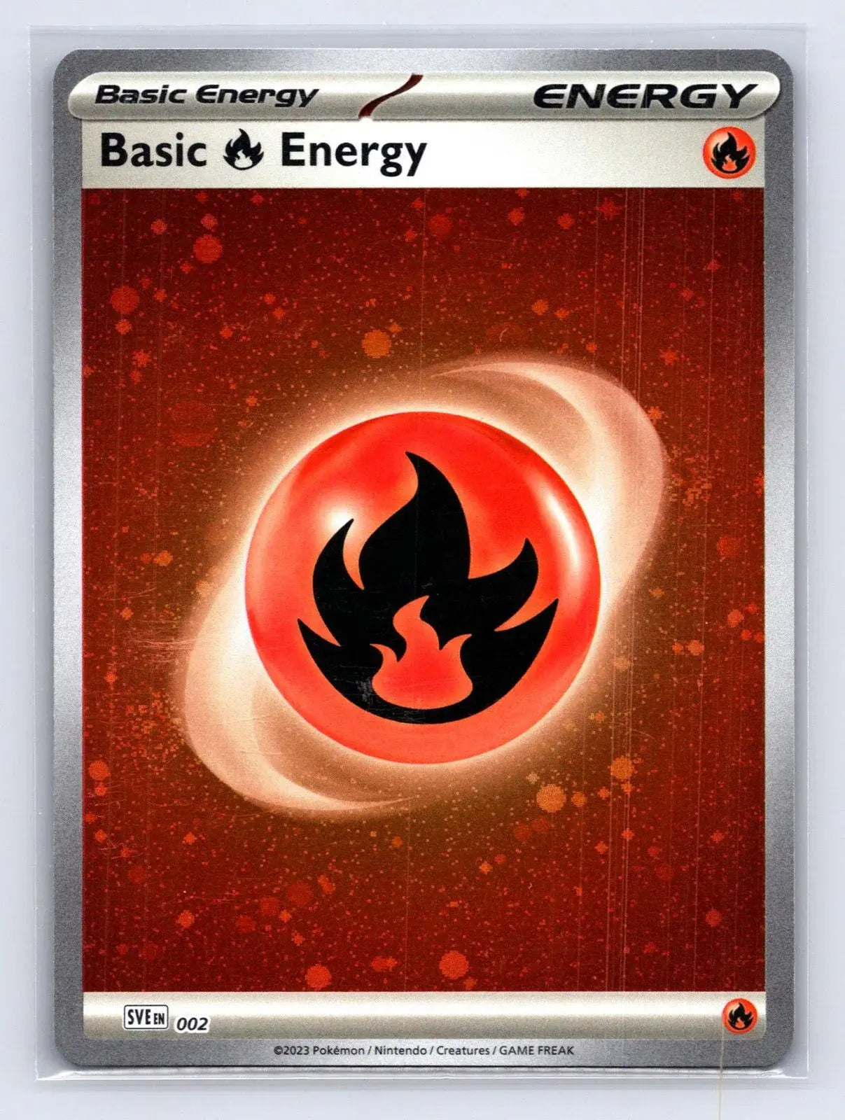 Basic Fire Energy 002 Scarlet & Violet Energies Pokemon NM - Mastercoins