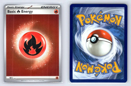 Basic Fire Energy 002 Scarlet & Violet Energies Pokemon NM - Mastercoins