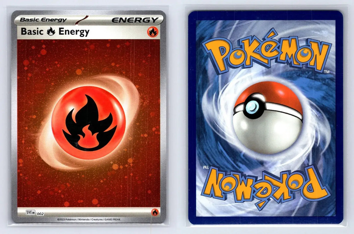 Basic Fire Energy 002 Scarlet & Violet Energies Pokemon NM - Mastercoins