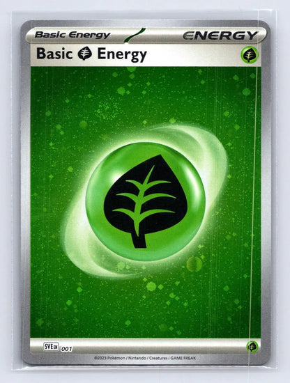 Basic Grass Energy 001 Scarlet & Violet Energies Pokemon NM - Mastercoins