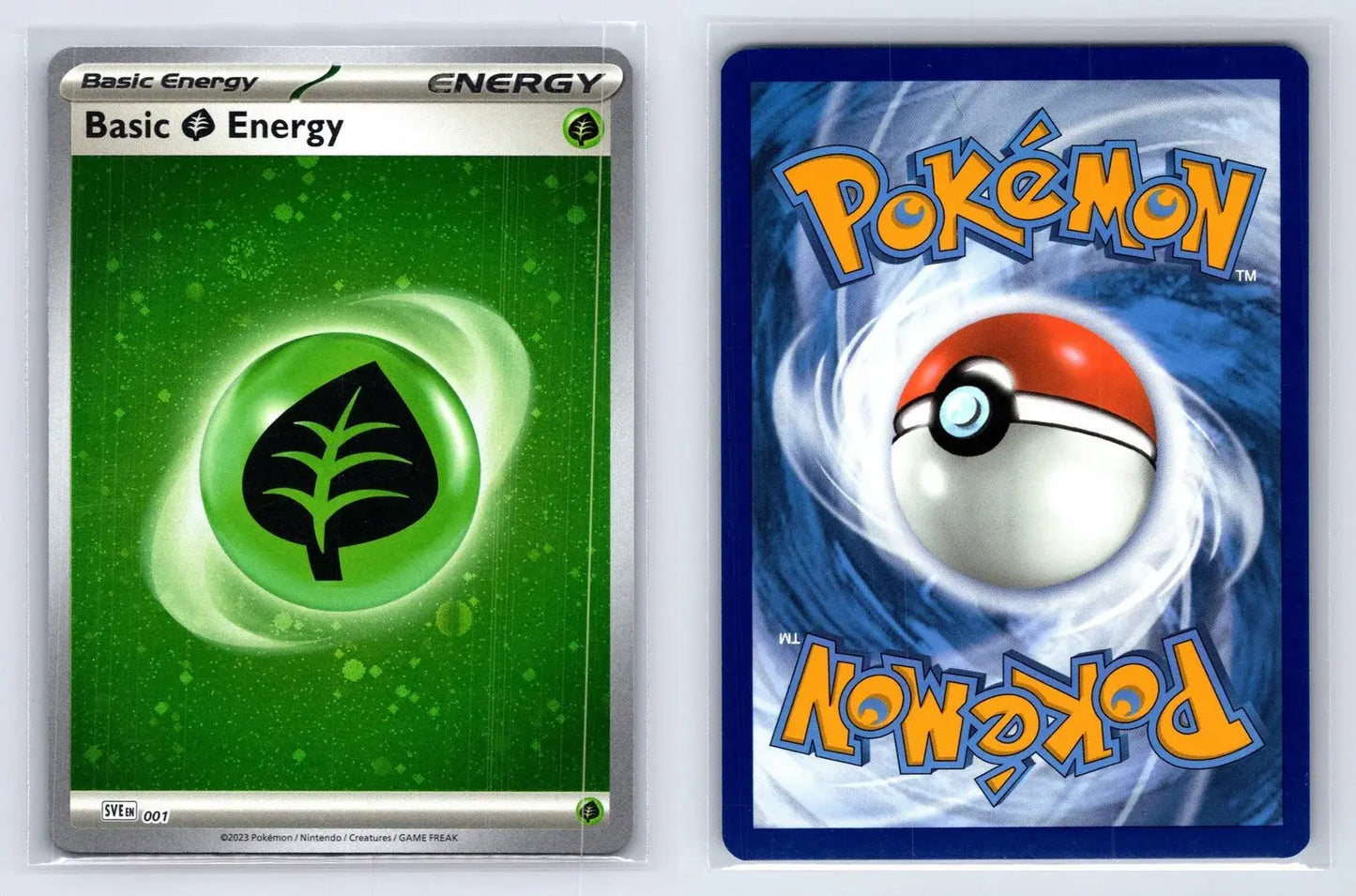 Basic Grass Energy 001 Scarlet & Violet Energies Pokemon NM - Mastercoins