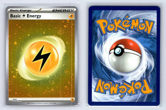 Basic Lightning Energy 004 Scarlet & Violet Energies Pokemon NM - Mastercoins