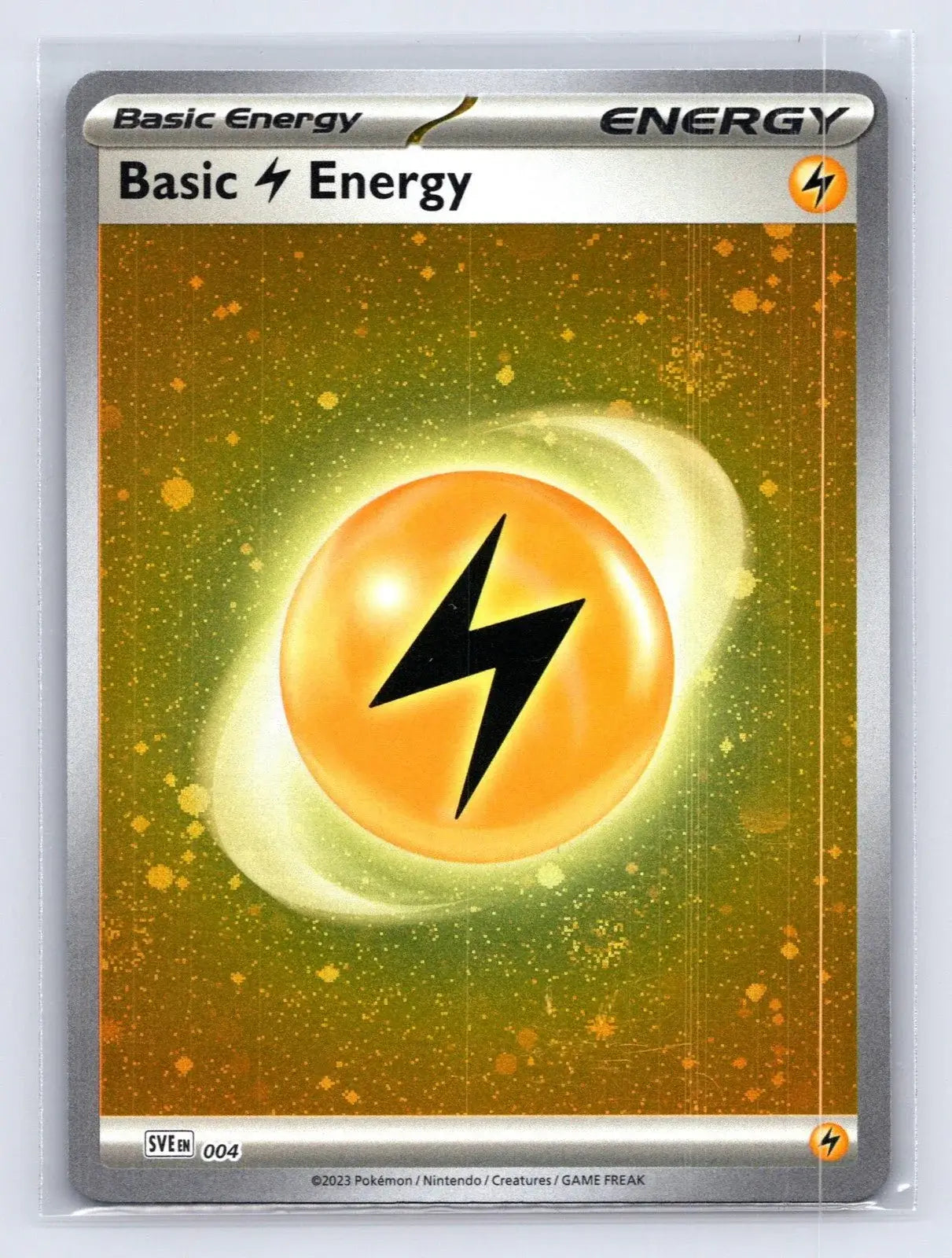 Basic Lightning Energy 004 Scarlet & Violet Energies Pokemon NM - Mastercoins
