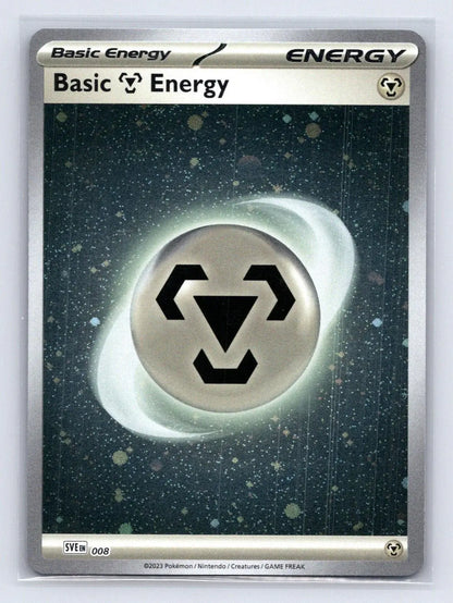 Basic Metal Energy 008 Scarlet & Violet Energies Pokemon NM - Mastercoins