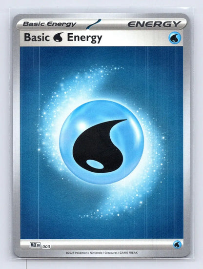 Basic Water Energy 003 Scarlet & Violet Energies Pokemon NM - Mastercoins