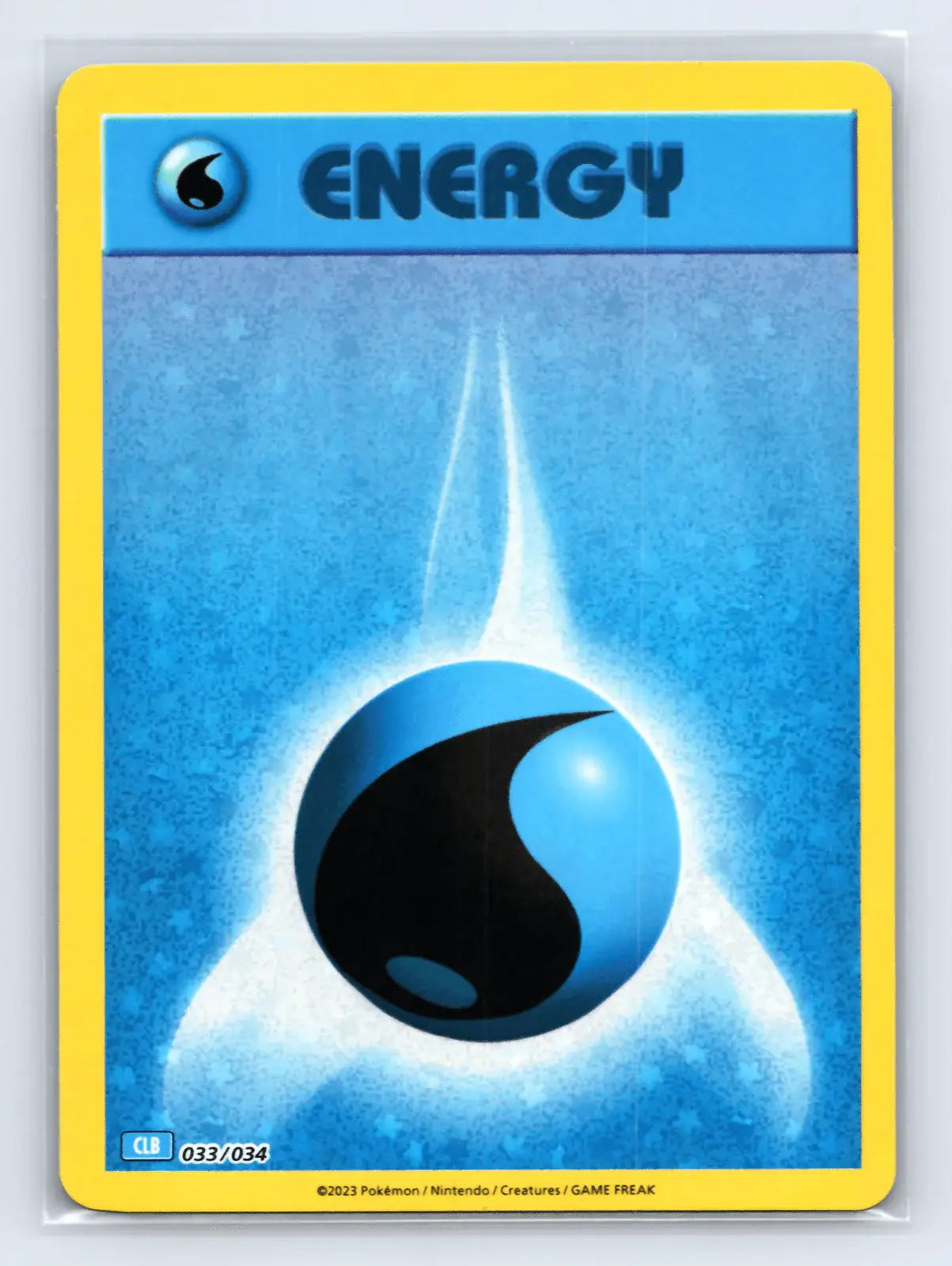 Basic Water Energy 033/034 TCG Classic Blastoise Pokemon Near Mint - Mastercoins
