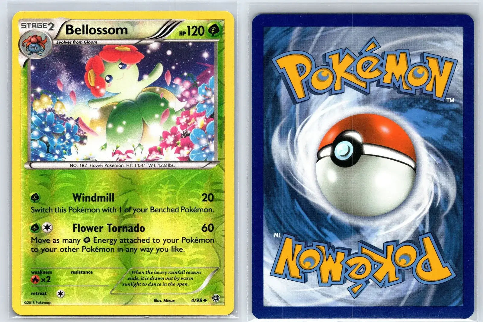 Bellossom 4/98 Ancient Origins Pokemon NM - Mastercoins