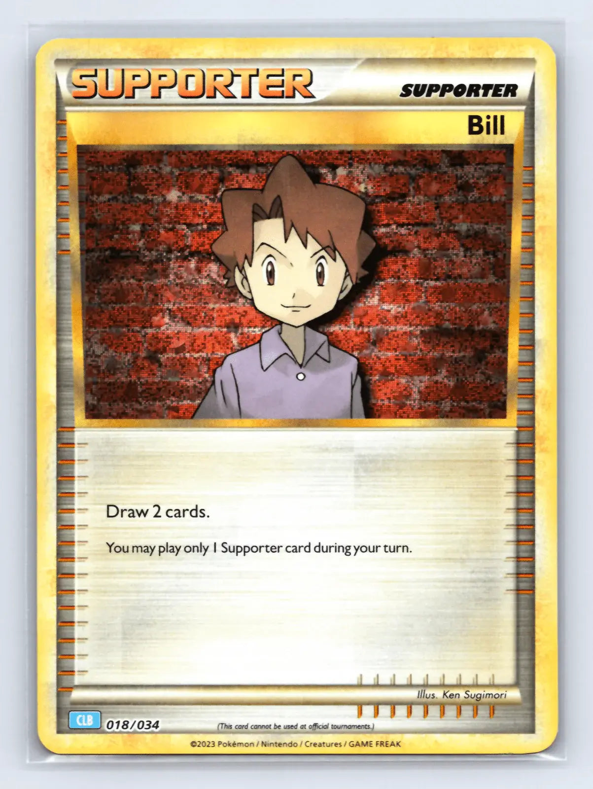Bill 018/034 TCG Classic Blastoise Pokemon Near Mint - Mastercoins