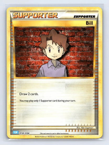 Bill 018/034 TCG Classic Blastoise Pokemon Near Mint - Mastercoins